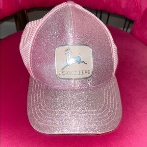 John Deere Sparkling Pink Cap